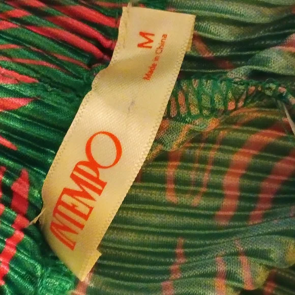 Vibrant Patterned Wide Leg Pants - Picture 4 of 6